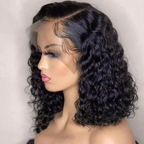 Bye-Bye Knots Curly Wave 13x4 BOB Wig