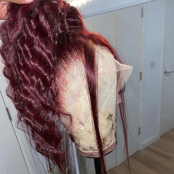 Natural Hairline Virgin Human Hair 360 Lace Frontal Wig - Image 8