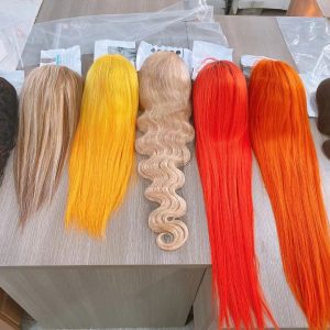 colored wig