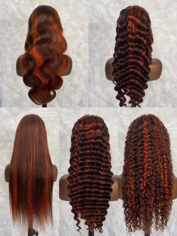 colored wig