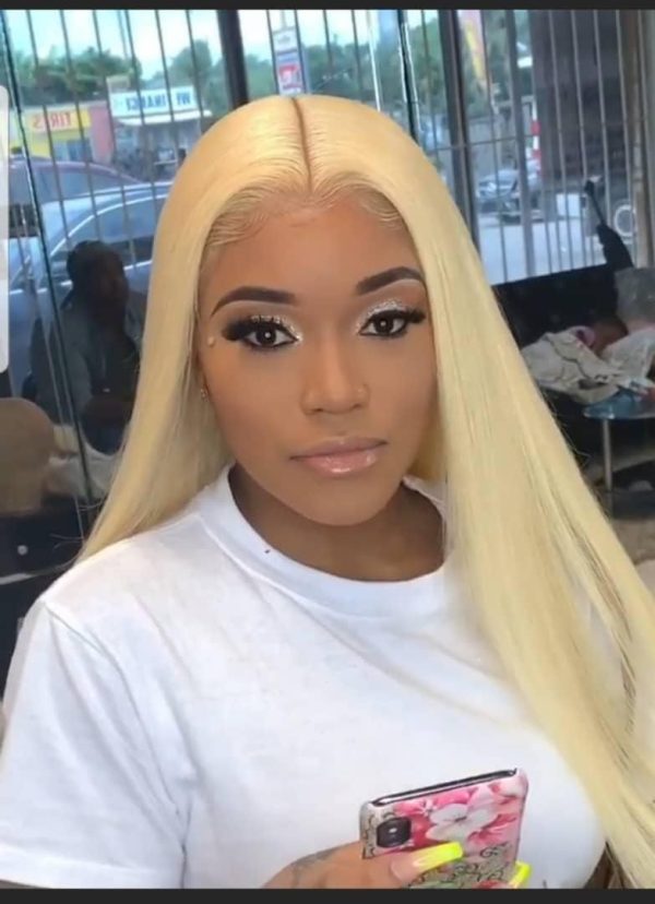 613 Blonde Color Preplucked HD Wig